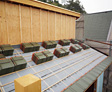 <span class='green'>【屋根工事】</span><br 瓦を葺き込む準備ができました。作業状況がきれいだと、作業もはかどりますし、仕上がりも美しい！